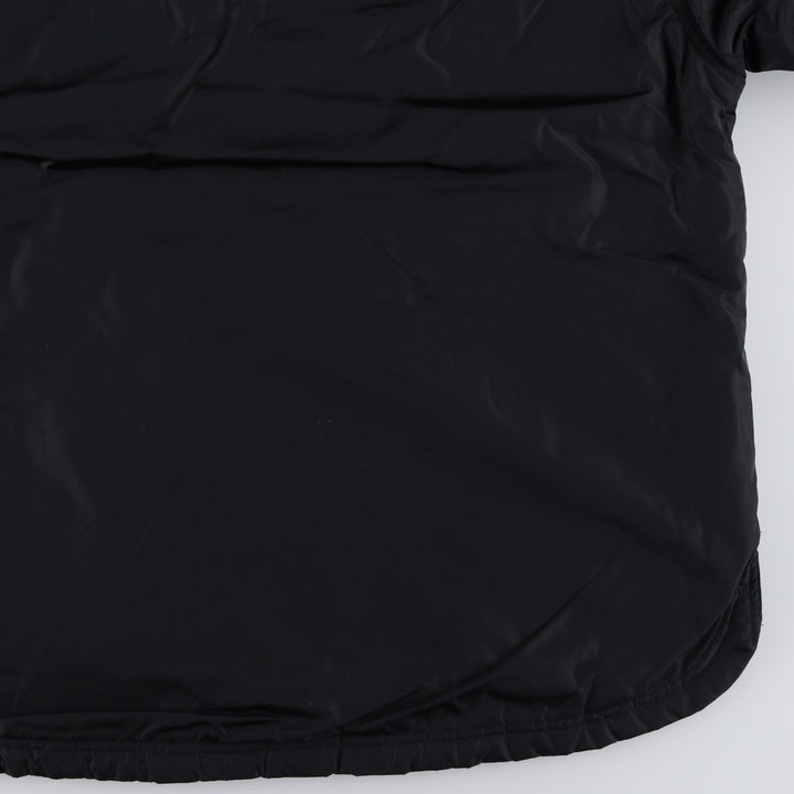 90s-00'S Adidas padded puffer jacket, men's size L Nylon black type Vintage Second Hand