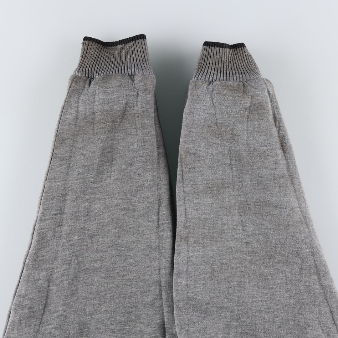 90s-00'S adidas reversible back logo padded hoodie/puffer jacket, men's size L Nylon black type Vintage Second Hand