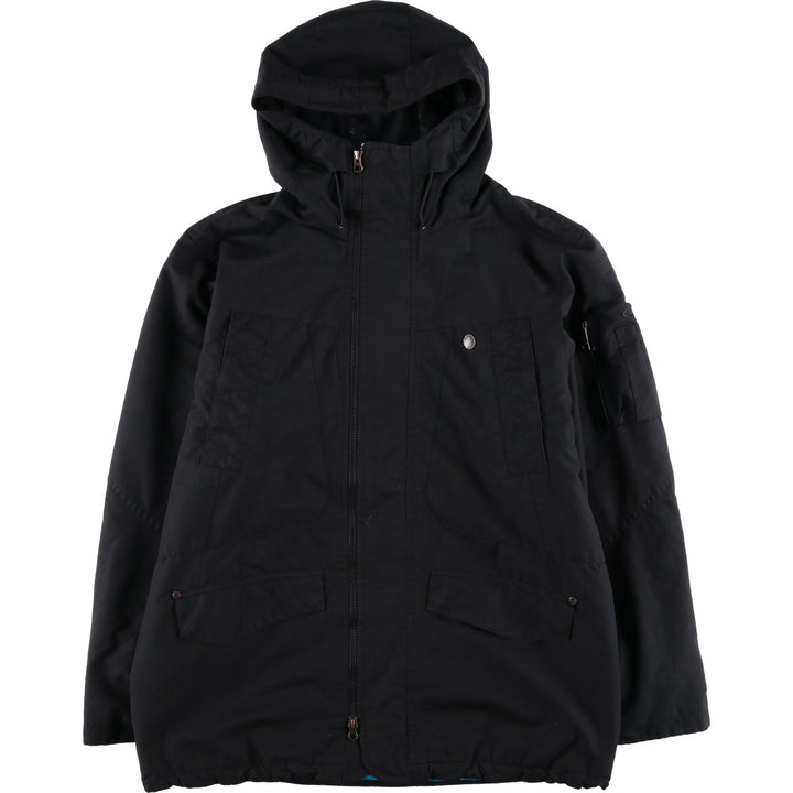 Oakley OAKLEY padded hoodie puffer jacket men's XL polyester black type Vintage Second Hand