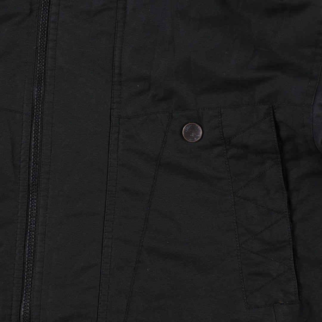 Oakley OAKLEY padded hoodie puffer jacket men's XL polyester black type Vintage Second Hand