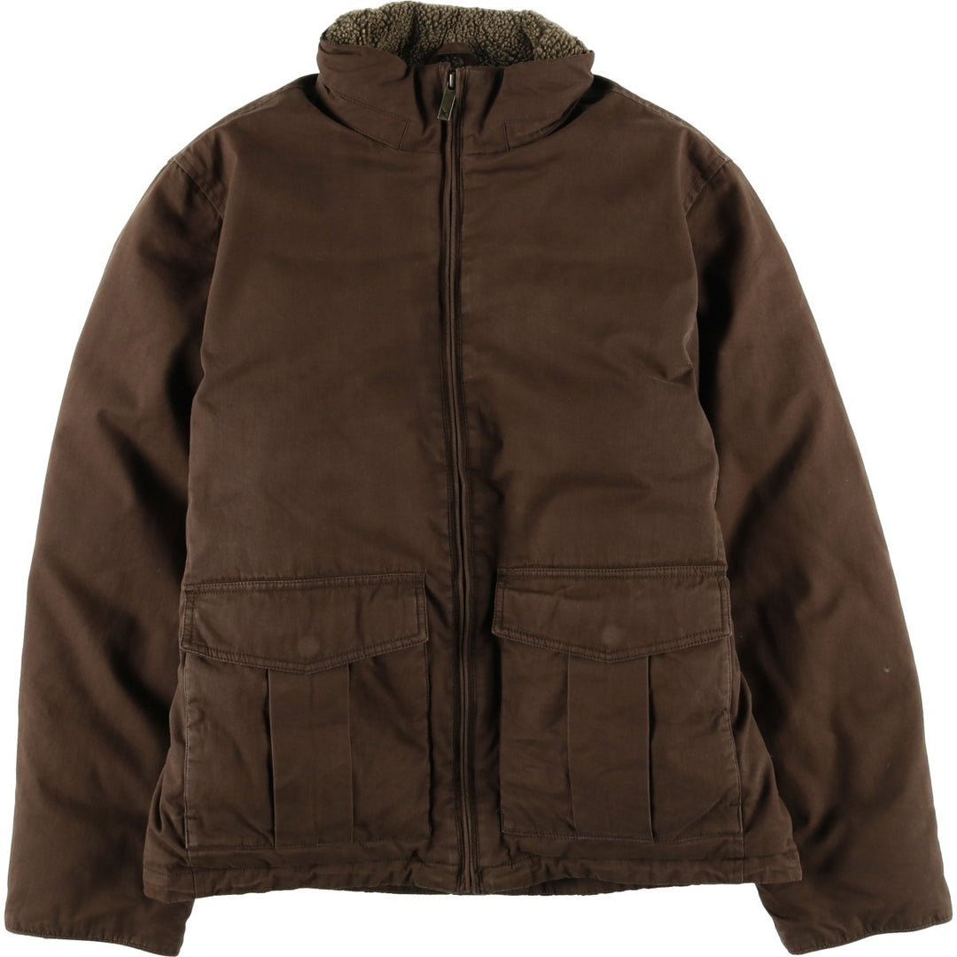 Eddie Bauer 650 Fill Power Goose Down Jacket, Men's Size Medium cotton brown type Vintage Second Hand