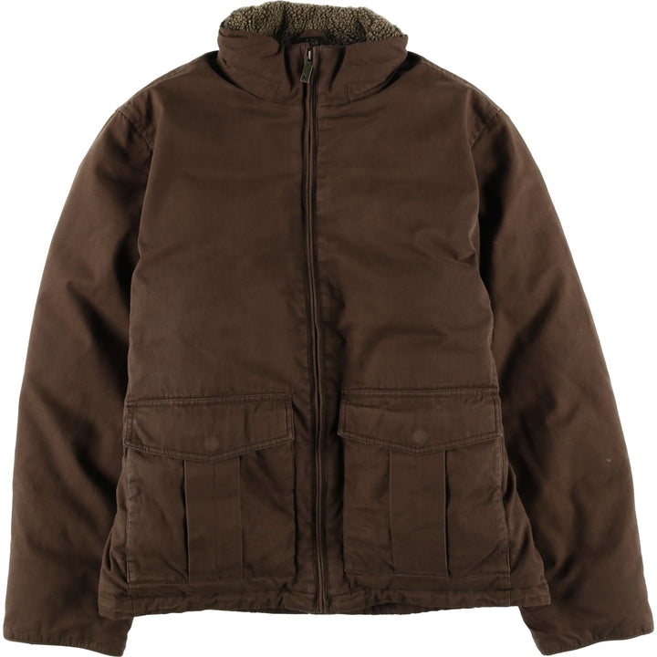 Eddie Bauer 650 Fill Power Goose Down Jacket, Men's Size Medium cotton brown type Vintage Second Hand