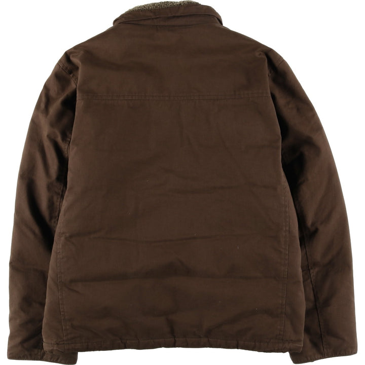 Eddie Bauer 650 Fill Power Goose Down Jacket, Men's Size Medium cotton brown type Vintage Second Hand