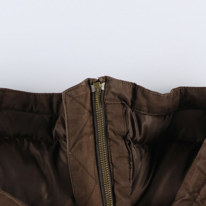 Eddie Bauer 650 Fill Power Goose Down Jacket, Men's Size Medium cotton brown type Vintage Second Hand