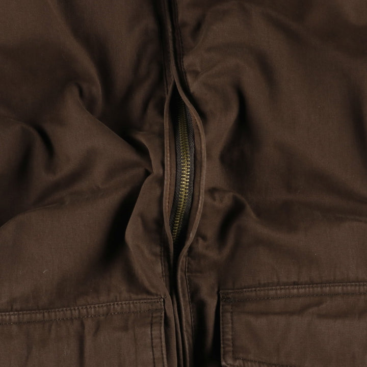 Eddie Bauer 650 Fill Power Goose Down Jacket, Men's Size Medium cotton brown type Vintage Second Hand