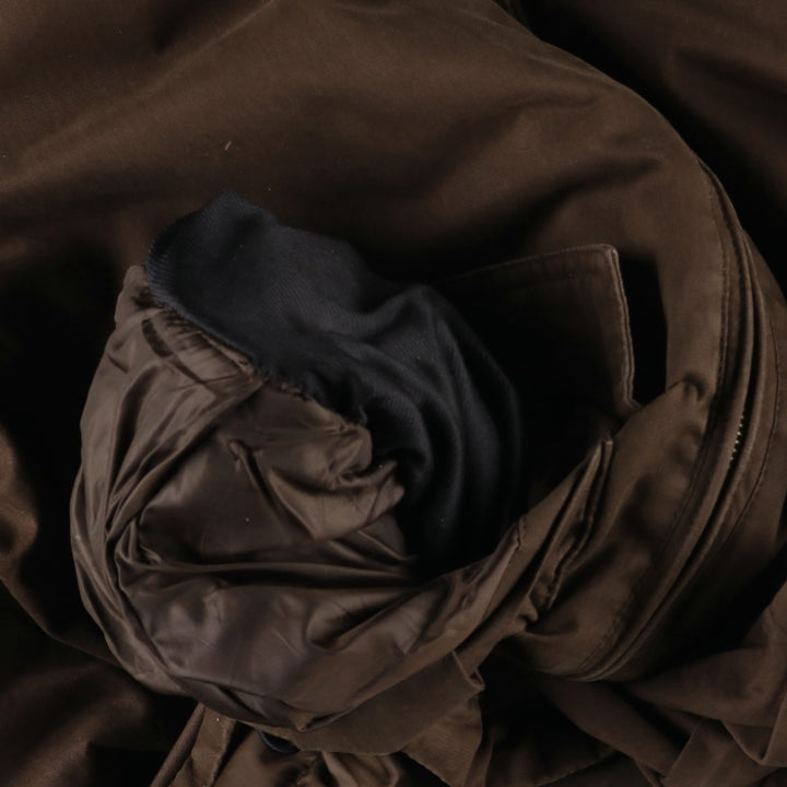 Eddie Bauer 650 Fill Power Goose Down Jacket, Men's Size Medium cotton brown type Vintage Second Hand