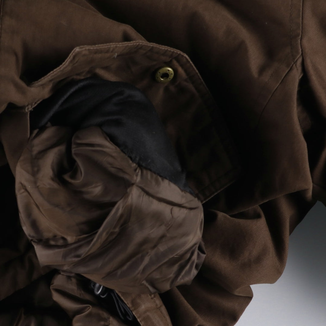 Eddie Bauer 650 Fill Power Goose Down Jacket, Men's Size Medium cotton brown type Vintage Second Hand