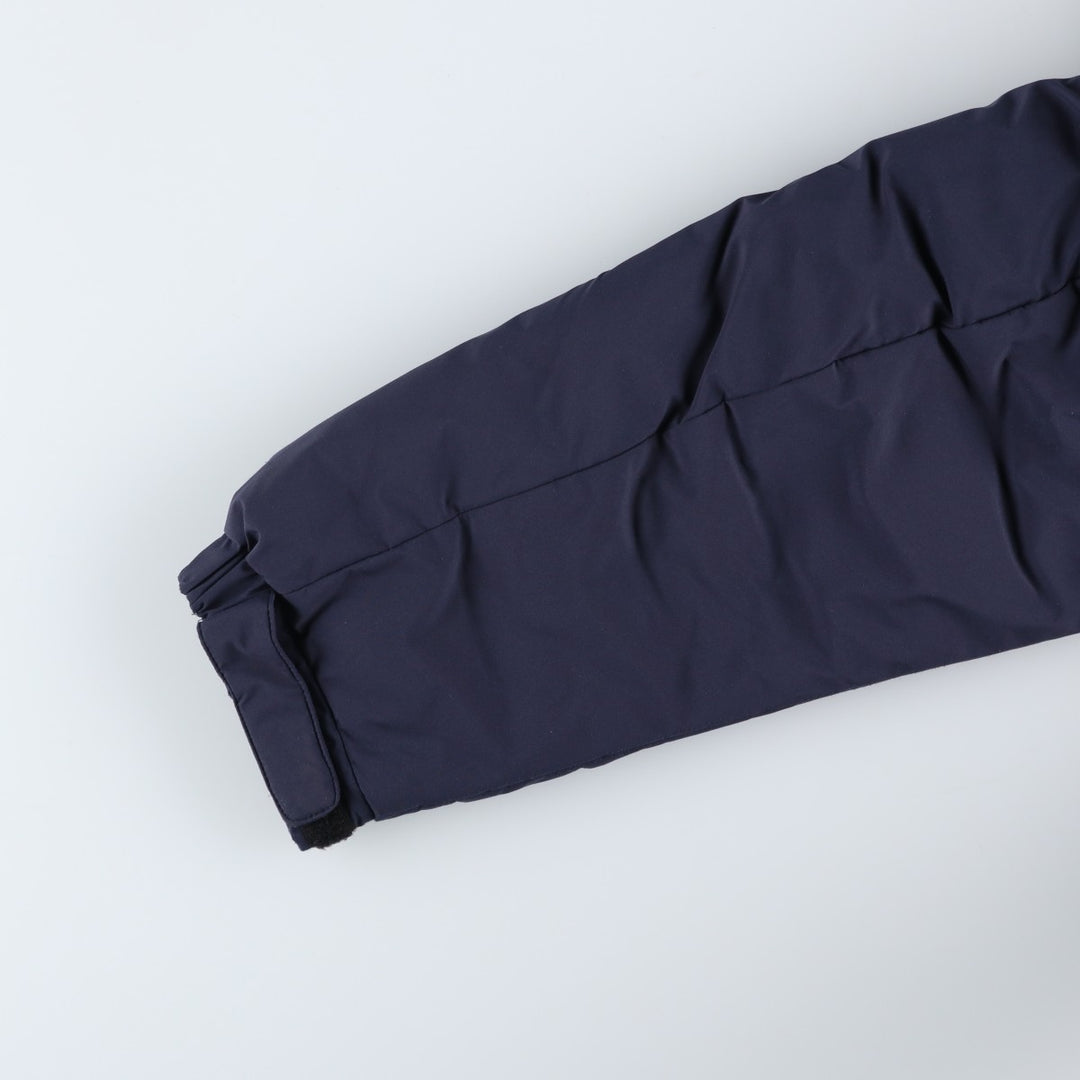 DKNY Men's Padded Puffer Jacket, Size M polyester navy blue type Vintage Second Hand