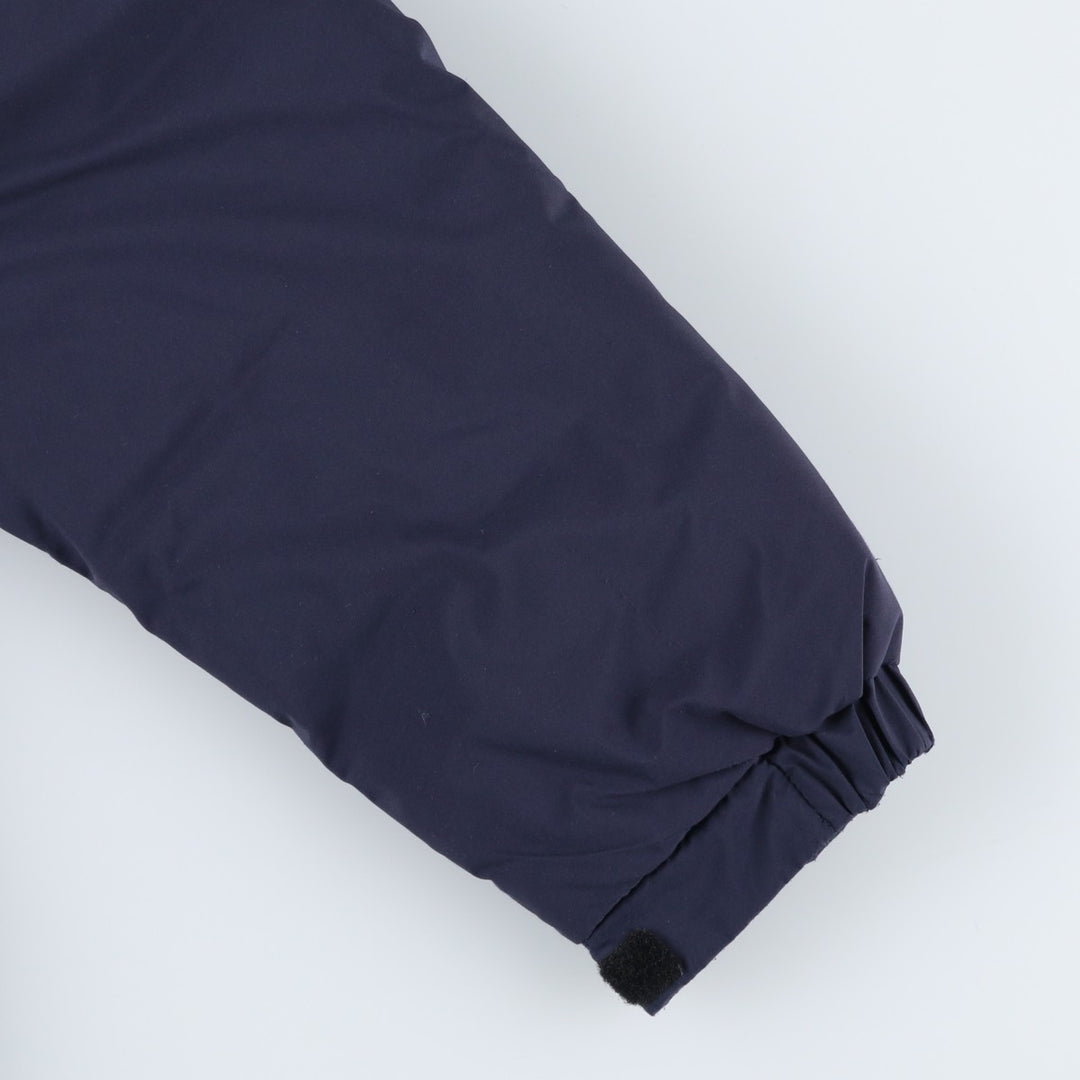 DKNY Men's Padded Puffer Jacket, Size M polyester navy blue type Vintage Second Hand