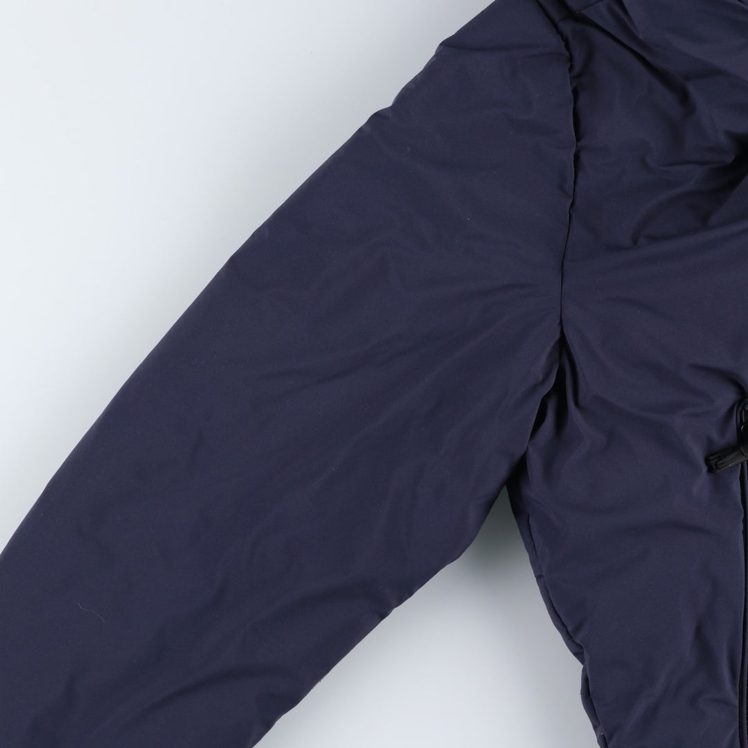 DKNY Men's Padded Puffer Jacket, Size M polyester navy blue type Vintage Second Hand