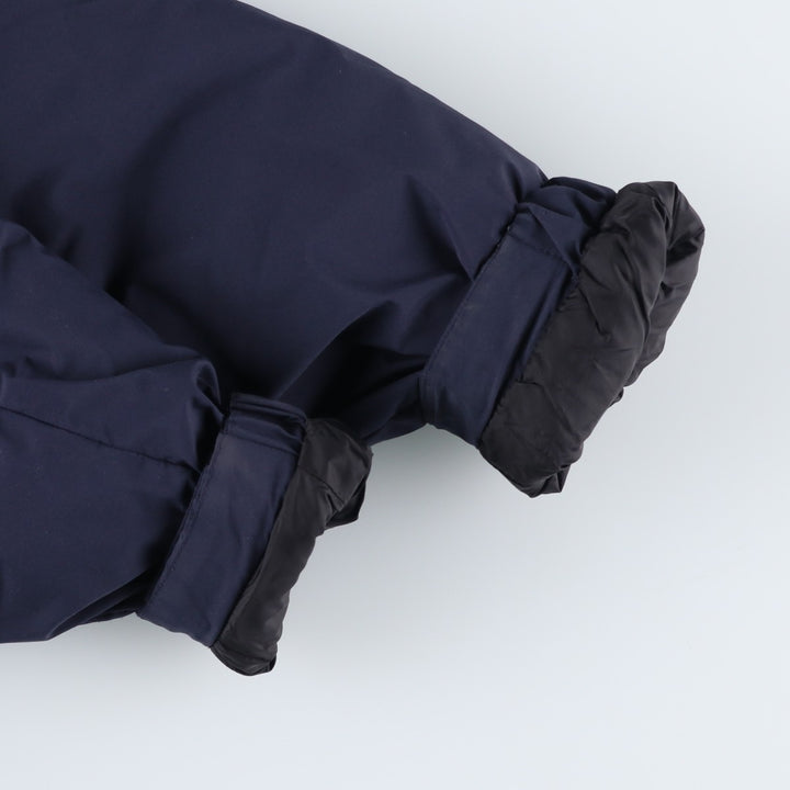 DKNY Men's Padded Puffer Jacket, Size M polyester navy blue type Vintage Second Hand