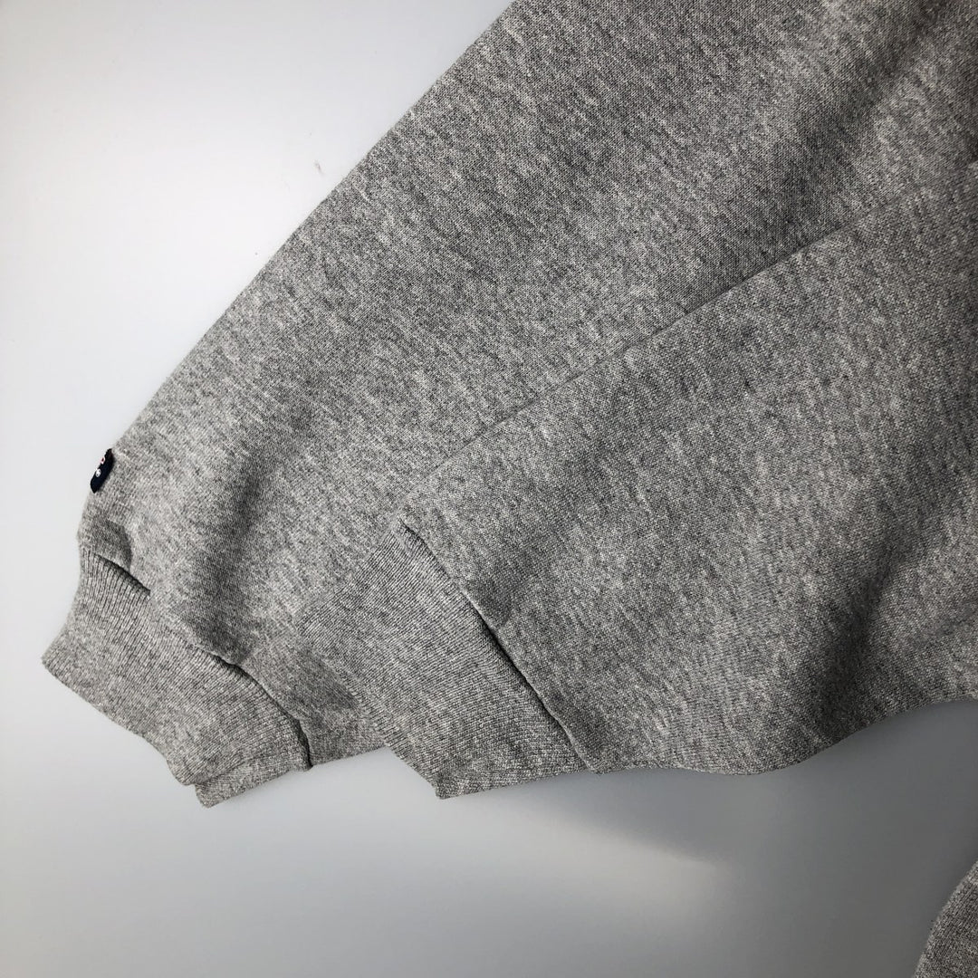 90'S Jansport College Sweatshirt, Made in USA, Men's XL, Vintage cotton gray type Vintage Second Hand