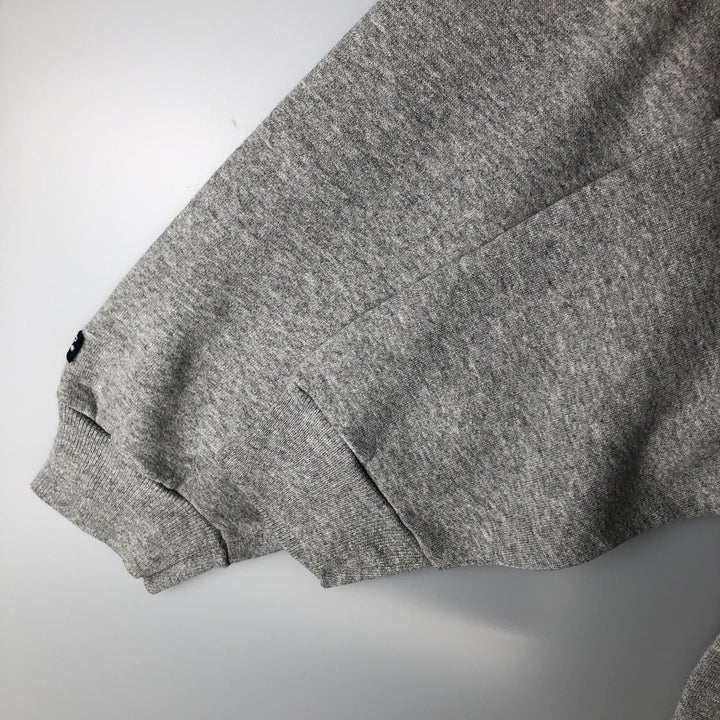 90'S Jansport College Sweatshirt, Made in USA, Men's XL, Vintage cotton gray type Vintage Second Hand