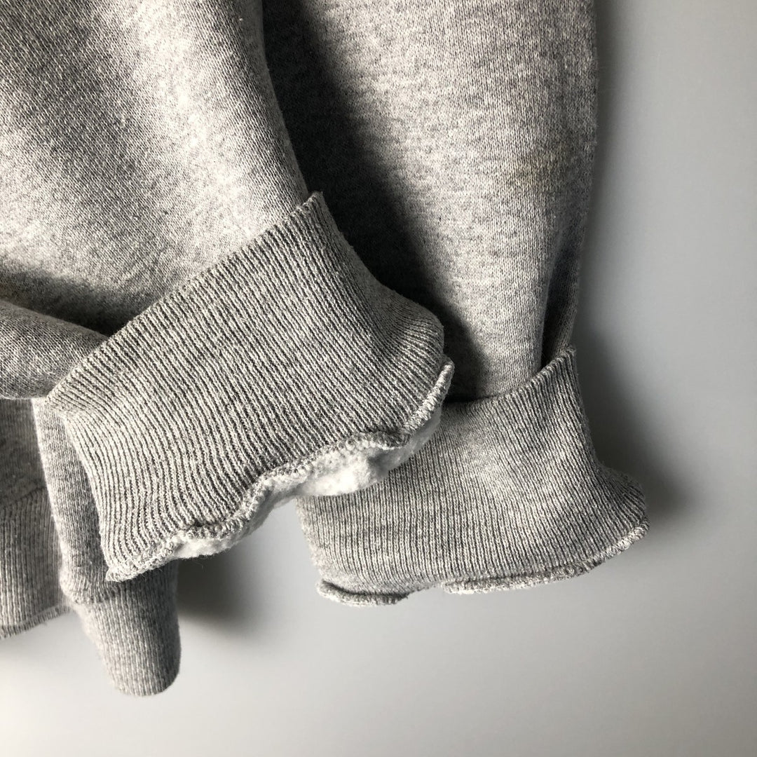 90'S Jansport College Sweatshirt, Made in USA, Men's XL, Vintage cotton gray type Vintage Second Hand