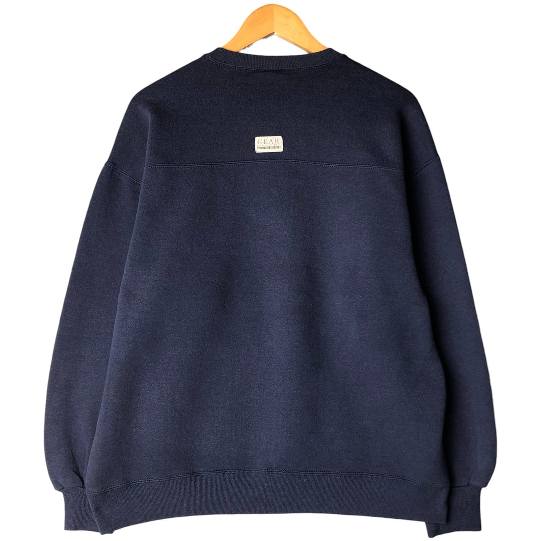 Vintage 90'S GEAR FOR SPORTS YALE University College Sweatshirt, Made in USA, Men's Size XL cotton navy blue type Vintage Second Hand