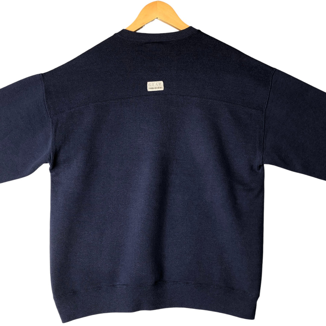 Vintage 90'S GEAR FOR SPORTS YALE University College Sweatshirt, Made in USA, Men's Size XL cotton navy blue type Vintage Second Hand