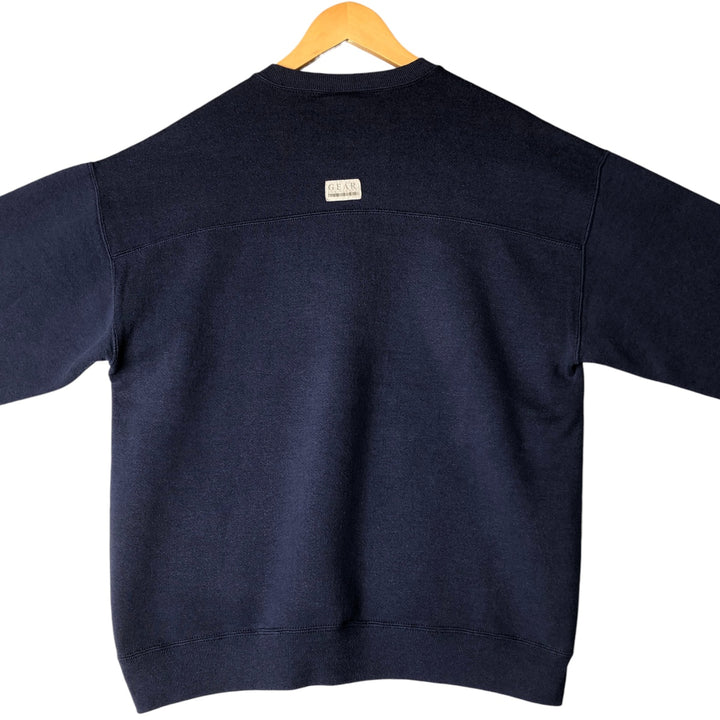 Vintage 90'S GEAR FOR SPORTS YALE University College Sweatshirt, Made in USA, Men's Size XL cotton navy blue type Vintage Second Hand