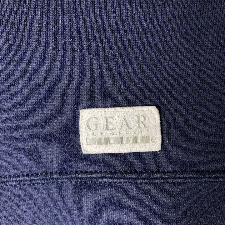 Vintage 90'S GEAR FOR SPORTS YALE University College Sweatshirt, Made in USA, Men's Size XL cotton navy blue type Vintage Second Hand