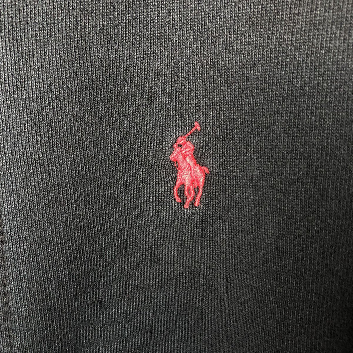 Ralph Lauren POLO by Ralph Lauren Sweat Full Zip Hoodie Men's L size cotton Charcoal Vintage Second Hand