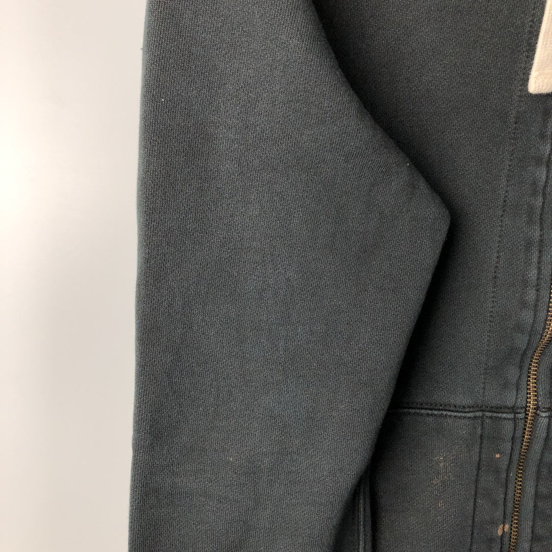 Ralph Lauren POLO by Ralph Lauren Sweat Full Zip Hoodie Men's L size cotton Charcoal Vintage Second Hand