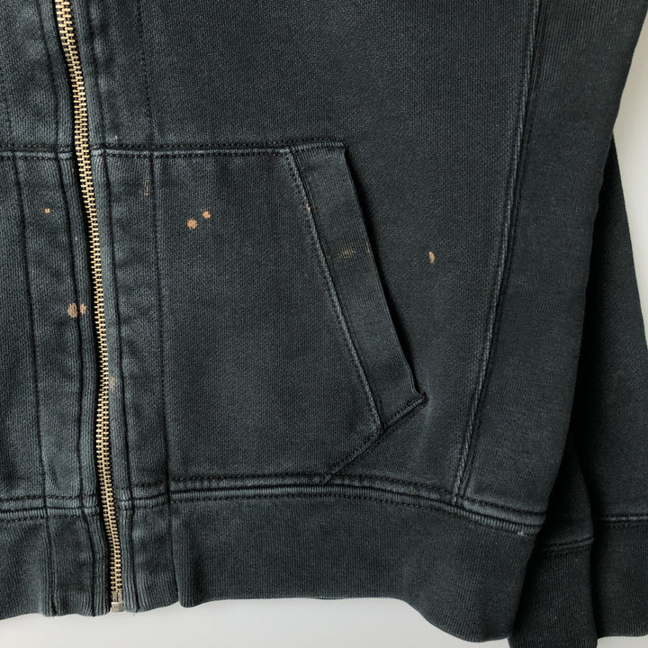 Ralph Lauren POLO by Ralph Lauren Sweat Full Zip Hoodie Men's L size cotton Charcoal Vintage Second Hand