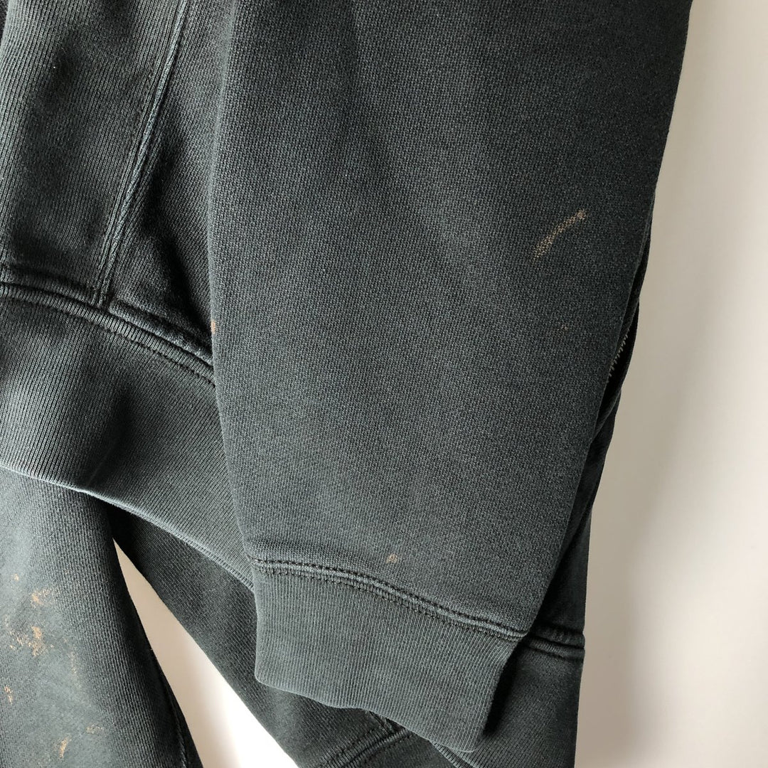 Ralph Lauren POLO by Ralph Lauren Sweat Full Zip Hoodie Men's L size cotton Charcoal Vintage Second Hand