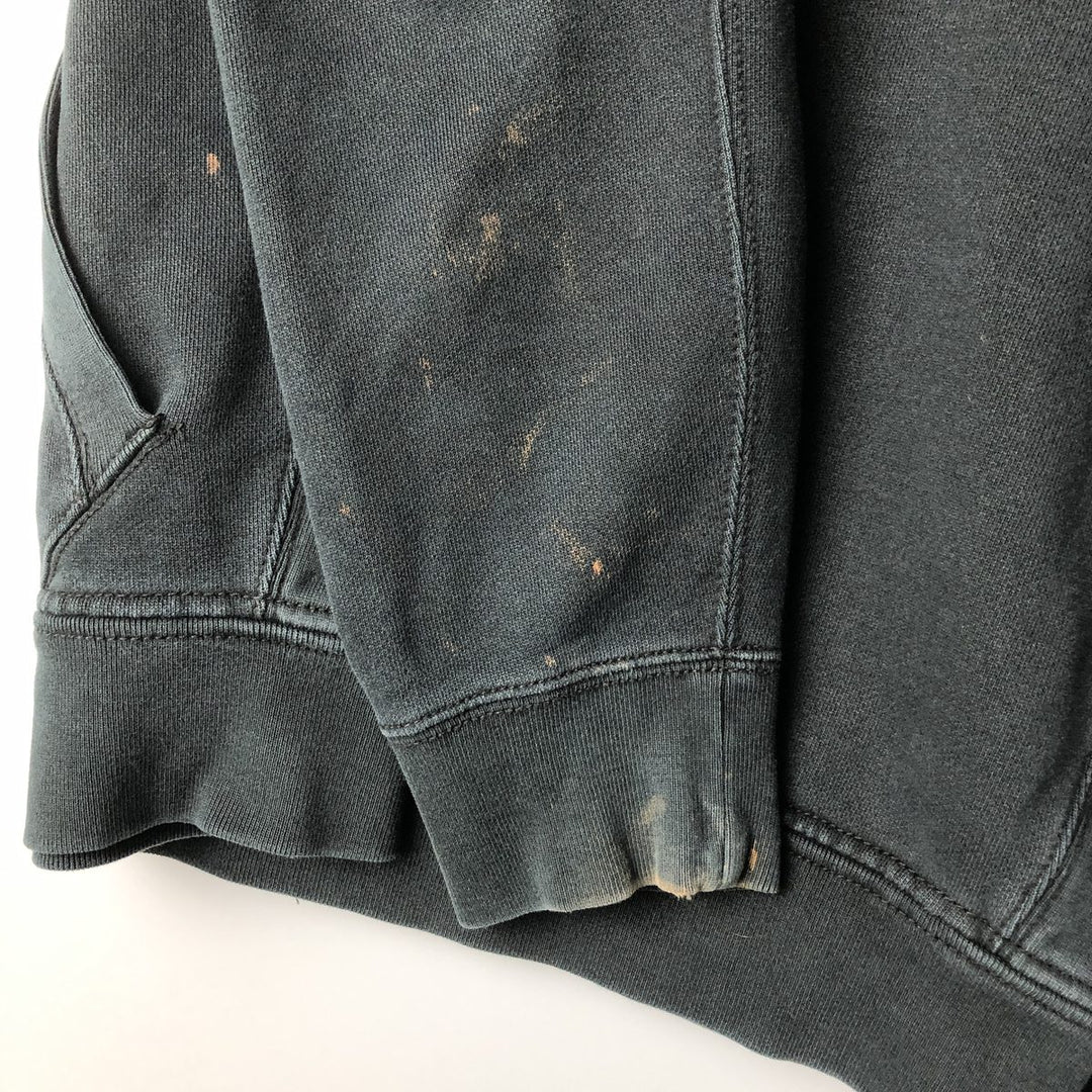 Ralph Lauren POLO by Ralph Lauren Sweat Full Zip Hoodie Men's L size cotton Charcoal Vintage Second Hand