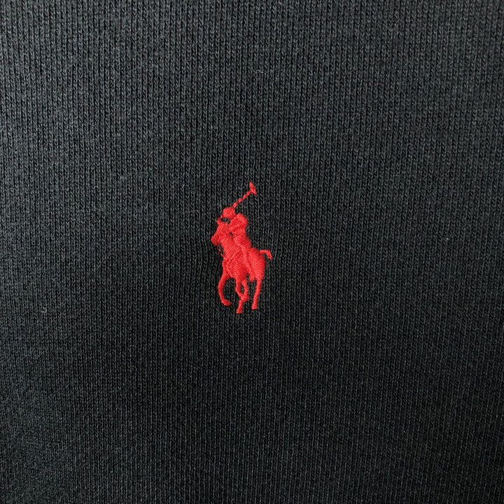 Ralph Lauren POLO by Ralph Lauren Sweat Full Zip Hoodie Men's L size cotton black type Vintage Second Hand