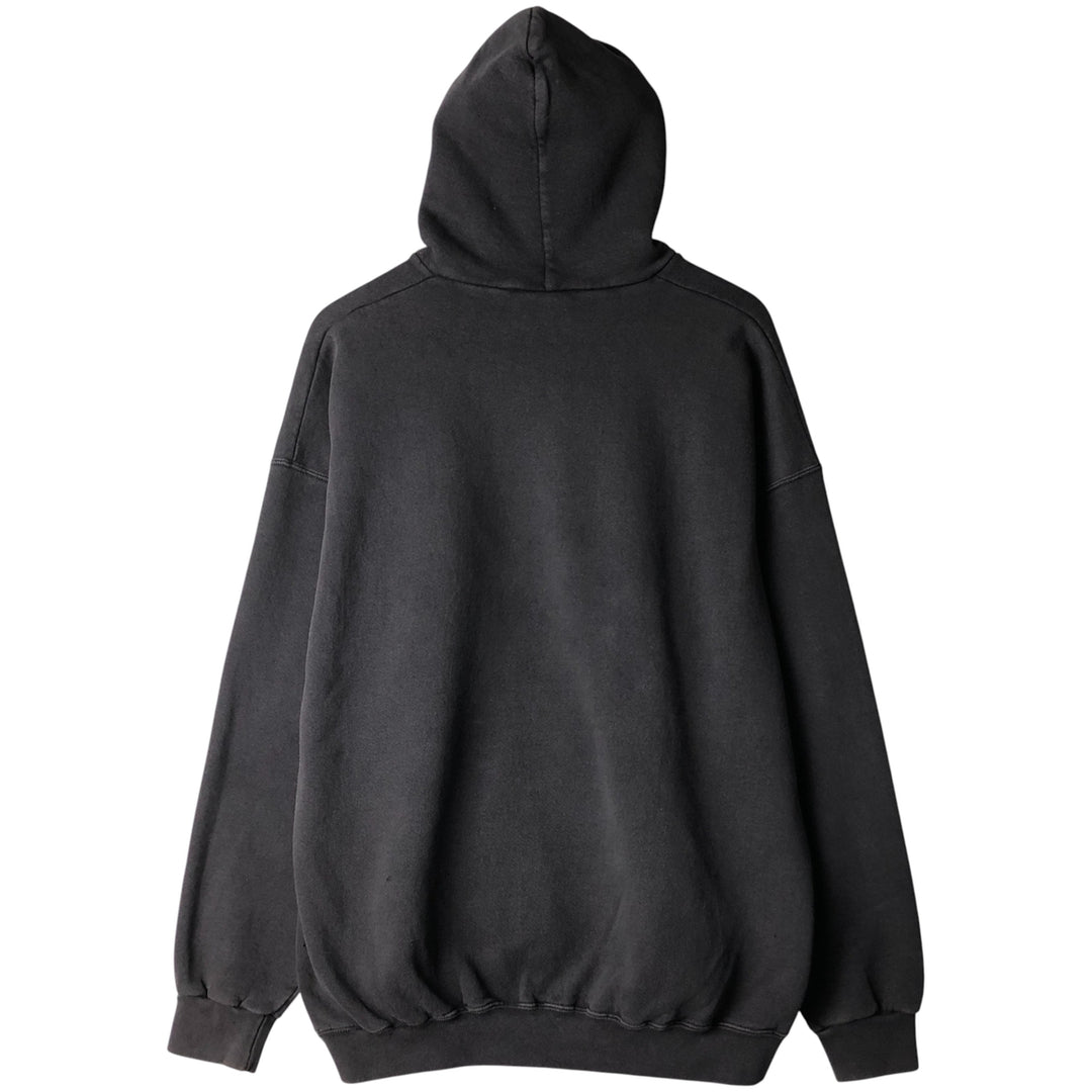 HARD ROCK CAFE Advertising Pullover Hoodie, Men's XXL cotton Charcoal Vintage Second Hand