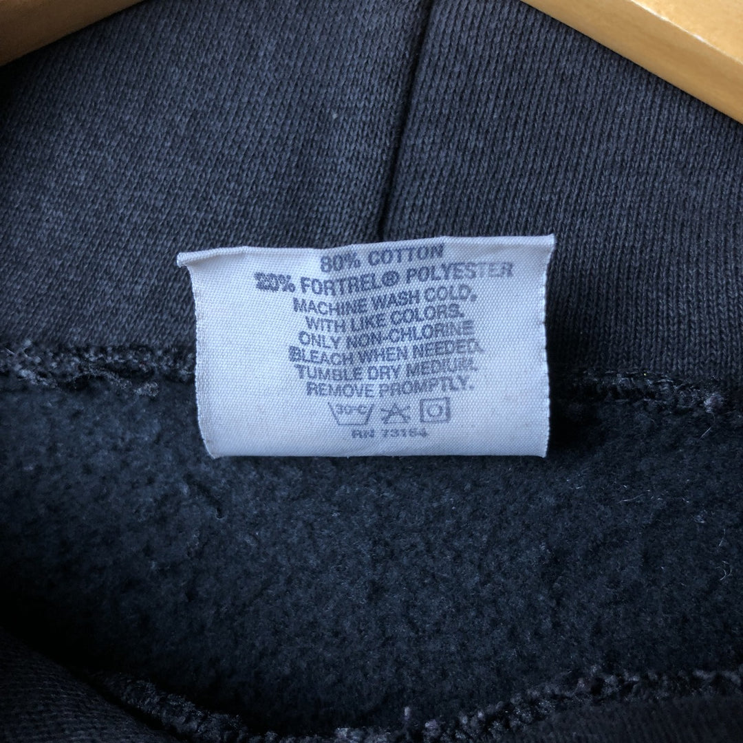 HARD ROCK CAFE Advertising Pullover Hoodie, Men's XXL cotton Charcoal Vintage Second Hand