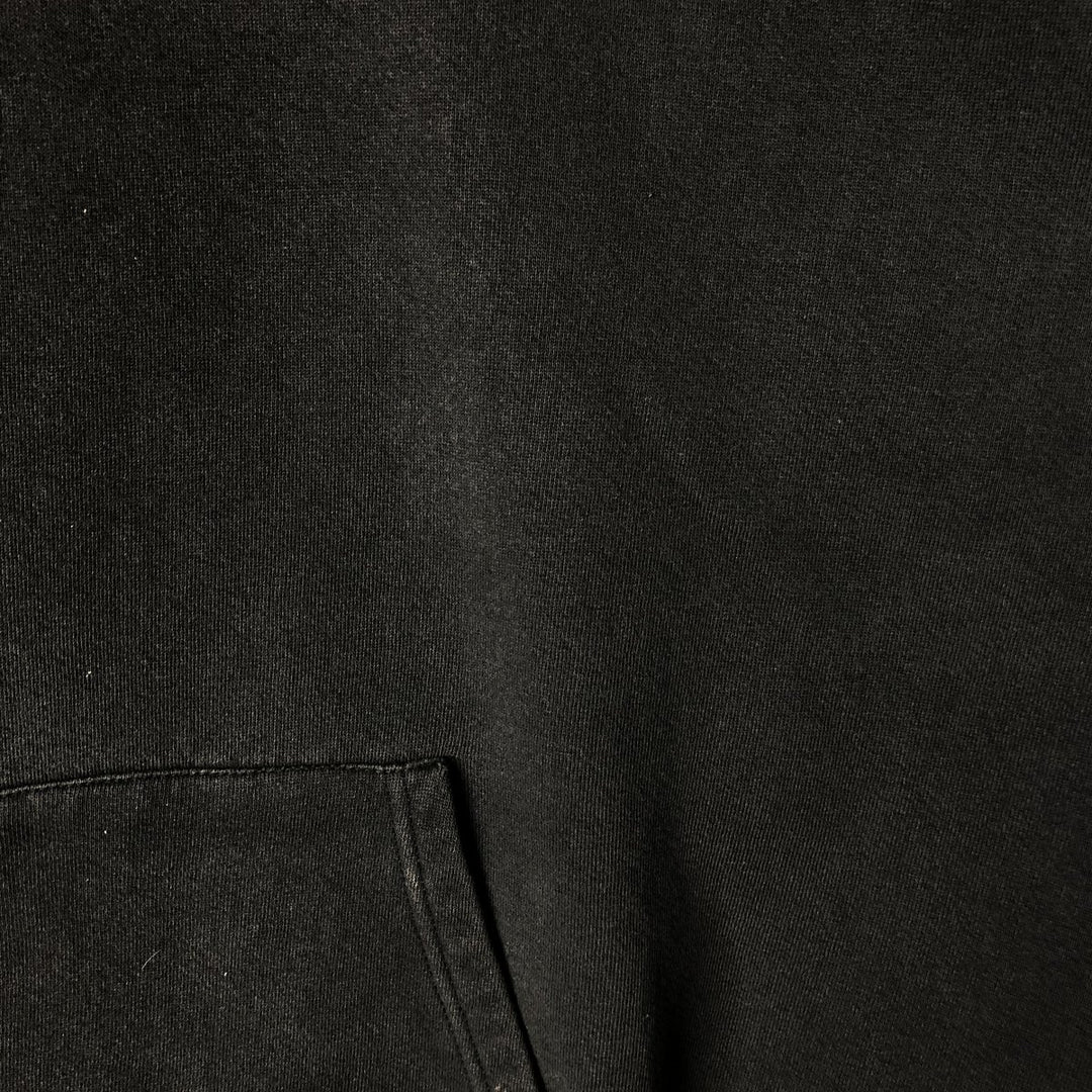 HARD ROCK CAFE Advertising Pullover Hoodie, Men's XXL cotton Charcoal Vintage Second Hand