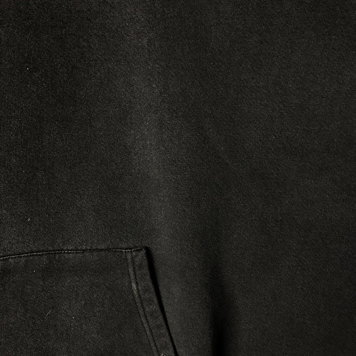 HARD ROCK CAFE Advertising Pullover Hoodie, Men's XXL cotton Charcoal Vintage Second Hand