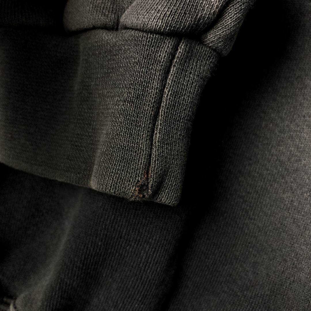 HARD ROCK CAFE Advertising Pullover Hoodie, Men's XXL cotton Charcoal Vintage Second Hand