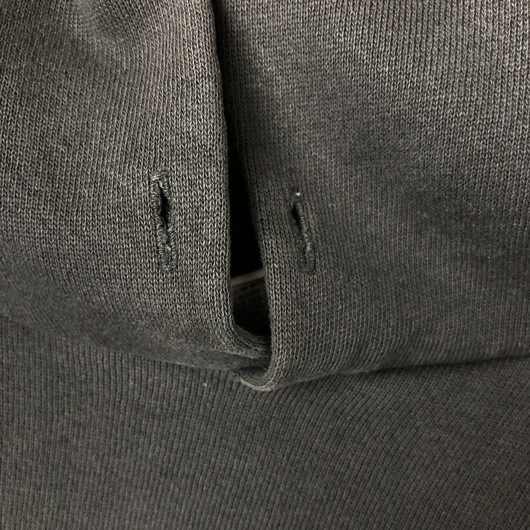 HARD ROCK CAFE Advertising Pullover Hoodie, Men's XXL cotton Charcoal Vintage Second Hand