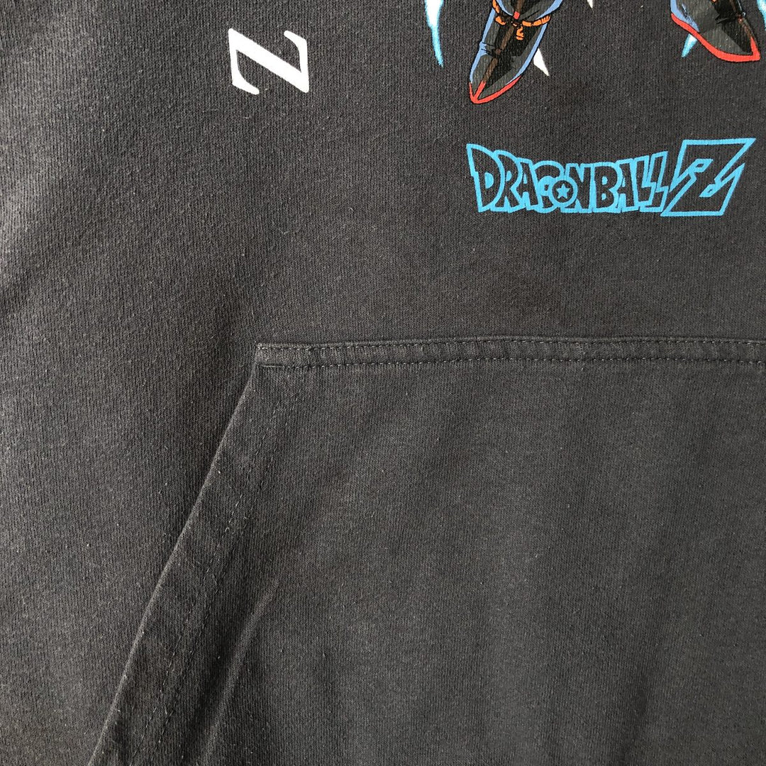 DRAGONBALL Z TOEI ANIMATION SON GOKU Anime Sweatshirt Pullover Hoodie Men's XL cotton gray type Vintage Second Hand