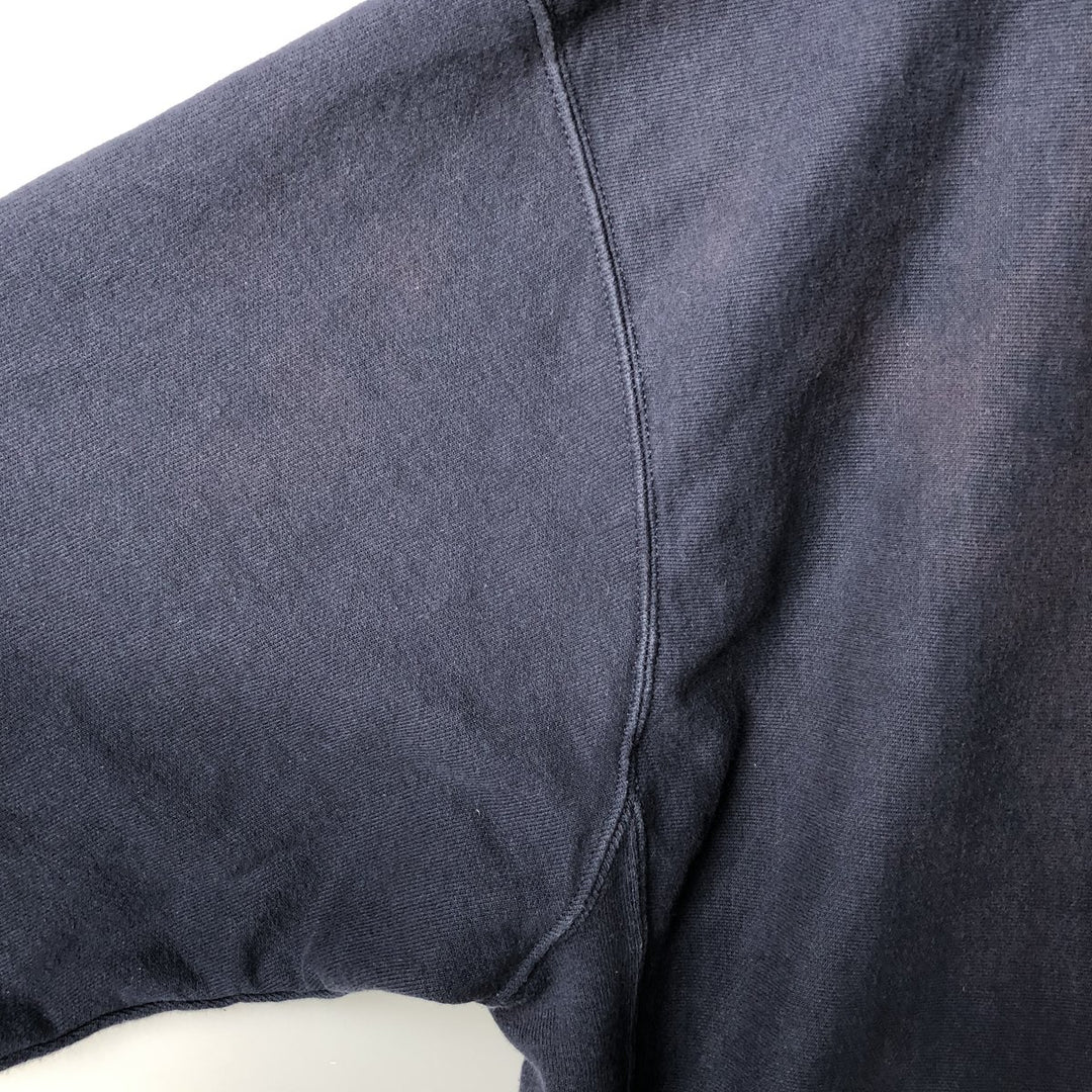 2000'S Champion Original Reverse Weave College Pullover Hoodie, Men's XXL cotton navy blue type Vintage Second Hand