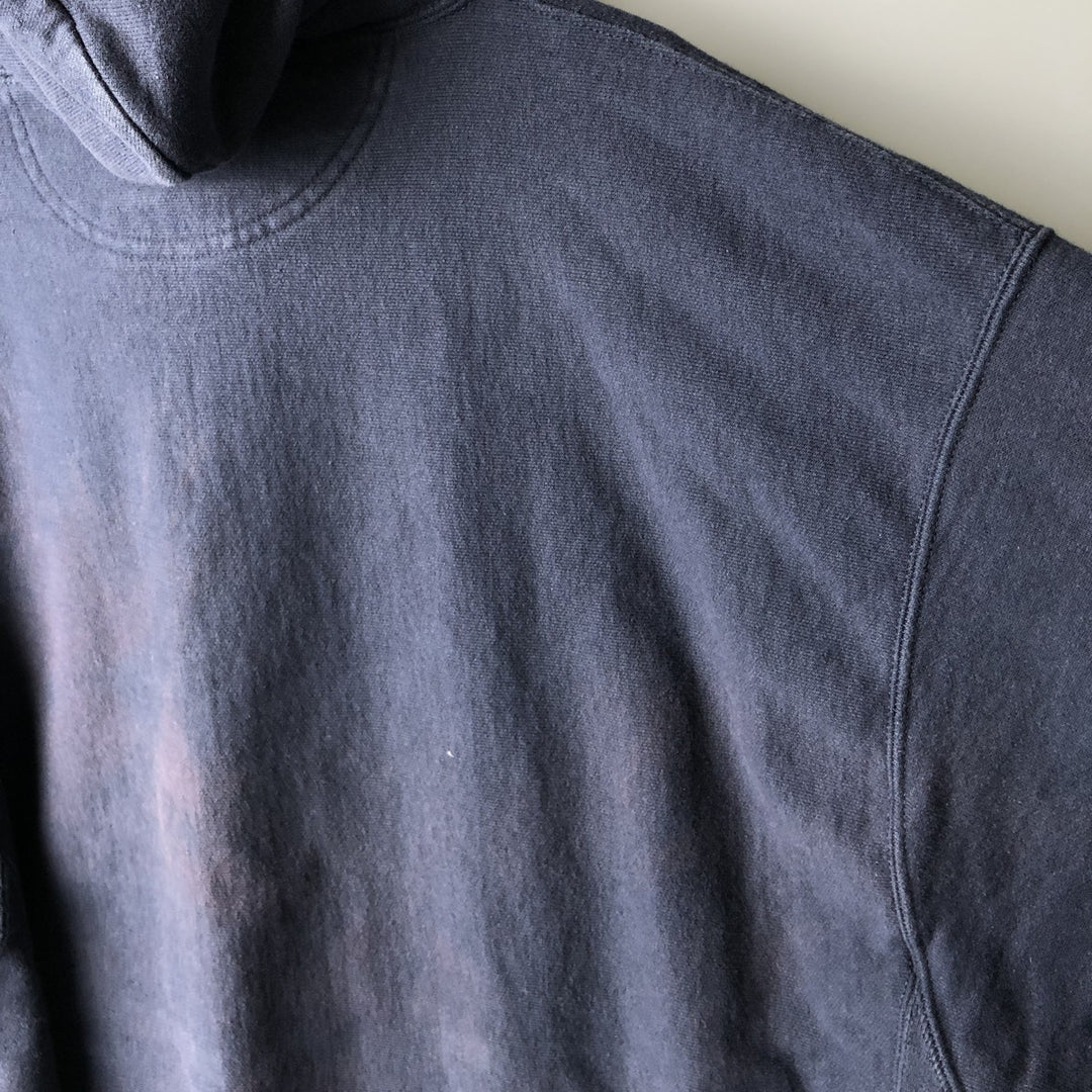 2000'S Champion Original Reverse Weave College Pullover Hoodie, Men's XXL cotton navy blue type Vintage Second Hand