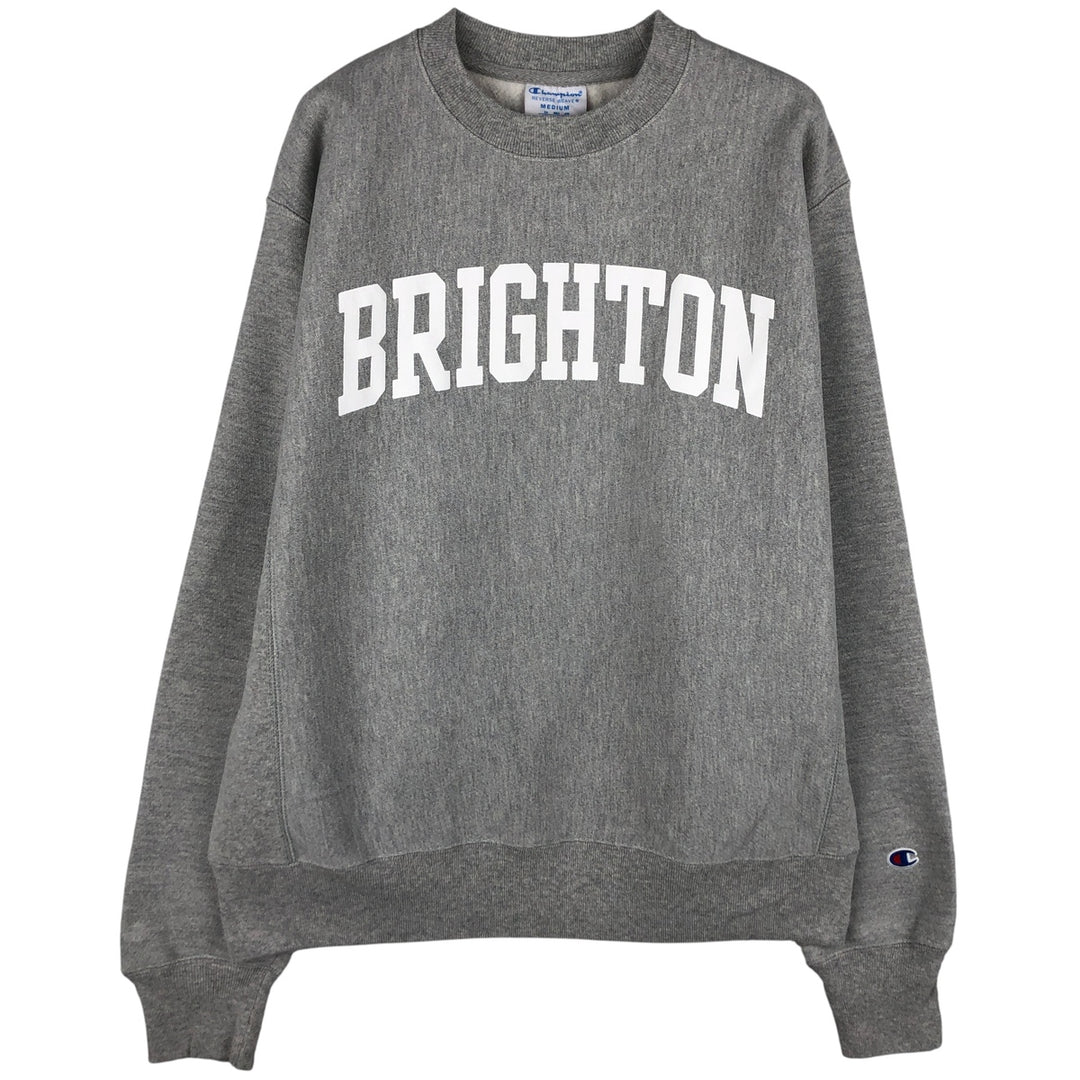 Champion REVERSE WEAVE Reverse Weave Sweatshirt Trainer Men's M size unclear gray type Vintage Second Hand