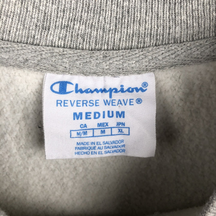 Champion REVERSE WEAVE Reverse Weave Sweatshirt Trainer Men's M size unclear gray type Vintage Second Hand