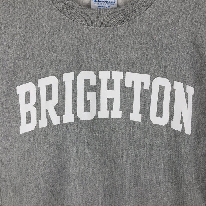 Champion REVERSE WEAVE Reverse Weave Sweatshirt Trainer Men's M size unclear gray type Vintage Second Hand