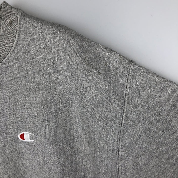 Champion REVERSE WEAVE Reverse Weave One Point Logo Sweatshirt Trainer Men's L size cotton gray type Vintage Second Hand