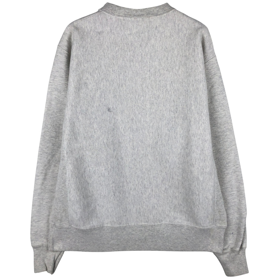 Champion Reverse Weave Reverse Weave Blank Sweatshirt, Men's Size Medium cotton white type Vintage Second Hand