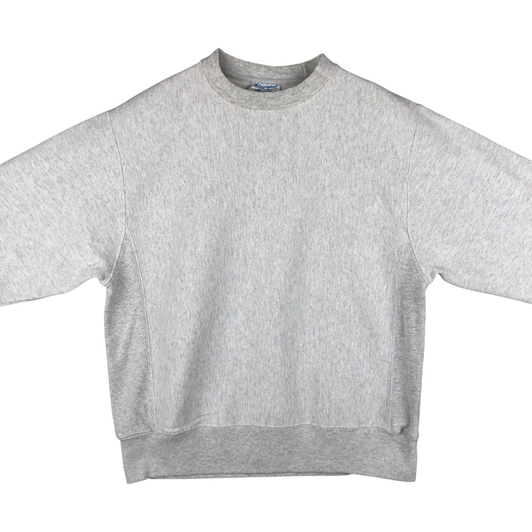 Champion Reverse Weave Reverse Weave Blank Sweatshirt, Men's Size Medium cotton white type Vintage Second Hand