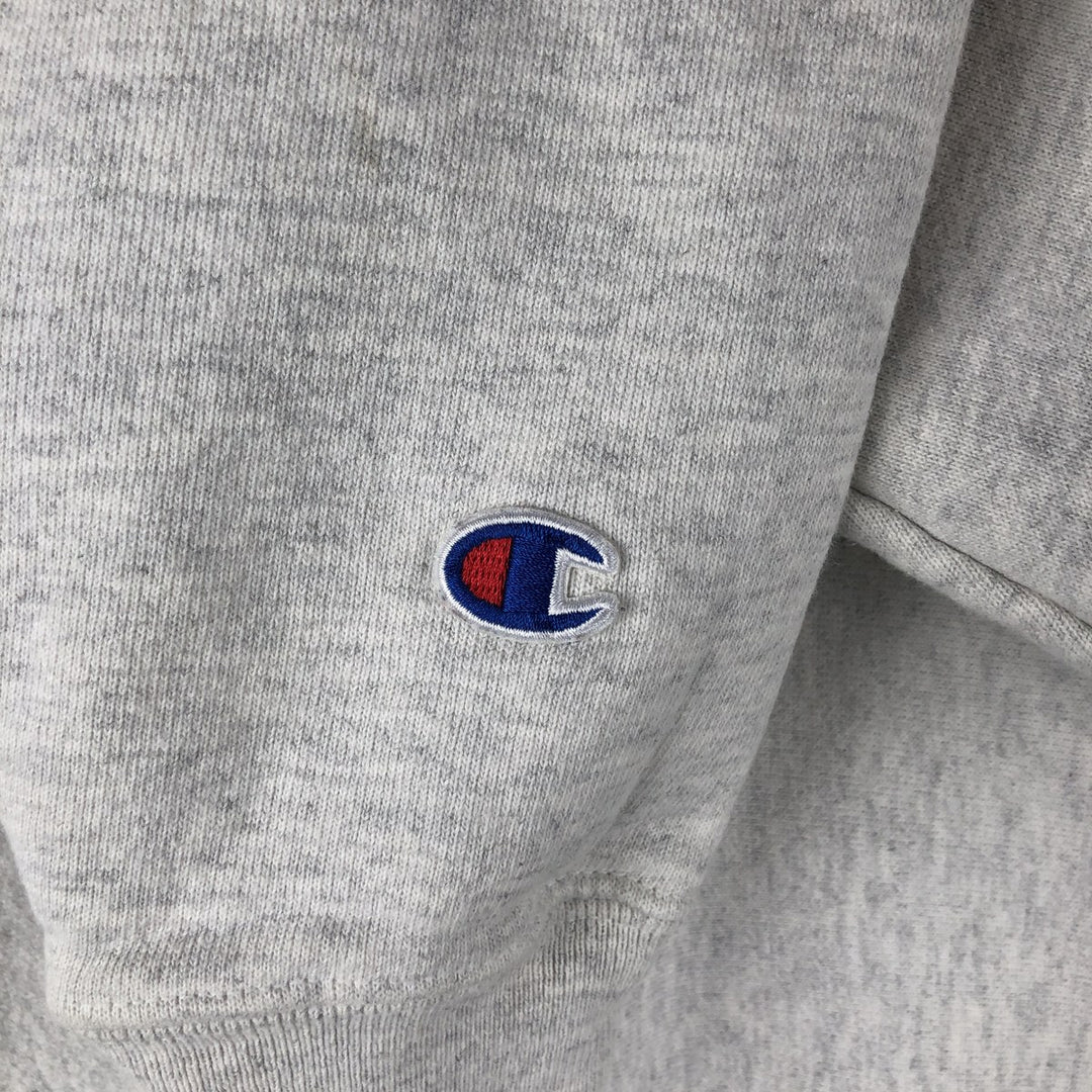 Champion Reverse Weave Reverse Weave Blank Sweatshirt, Men's Size Medium cotton white type Vintage Second Hand