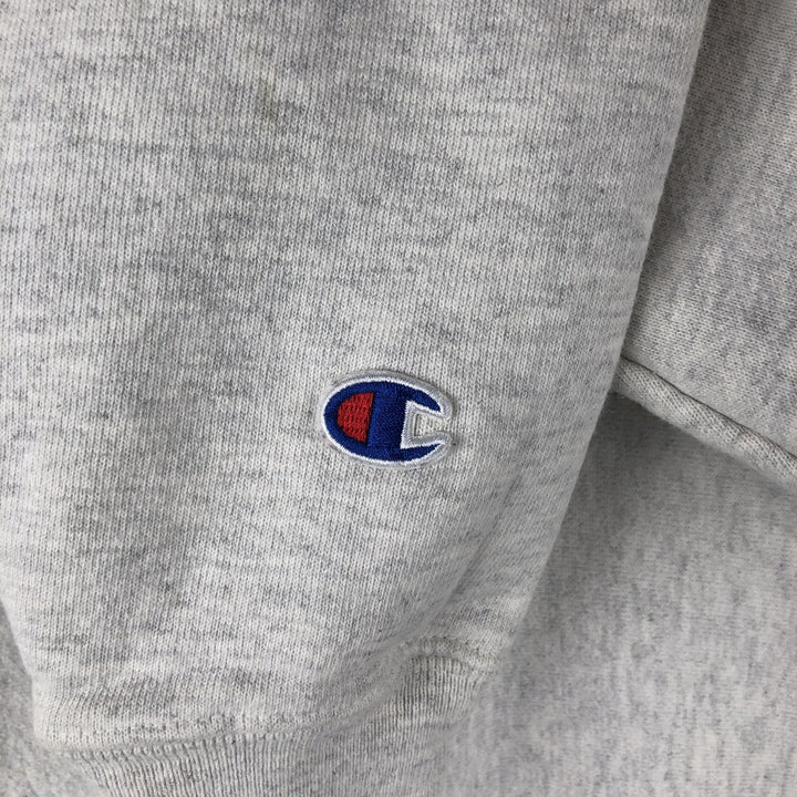 Champion Reverse Weave Reverse Weave Blank Sweatshirt, Men's Size Medium cotton white type Vintage Second Hand