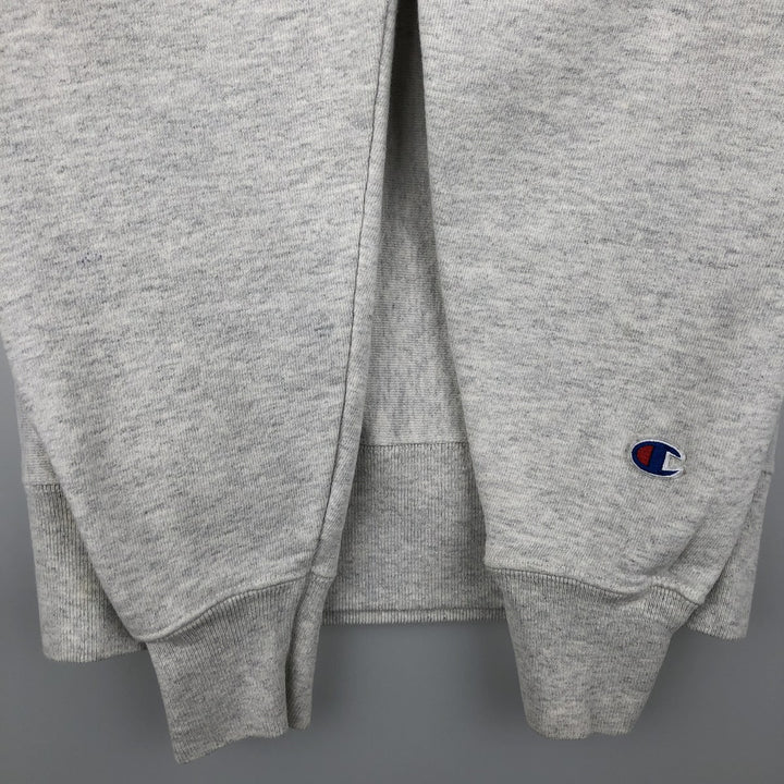 Champion Reverse Weave Reverse Weave Blank Sweatshirt, Men's Size Medium cotton white type Vintage Second Hand