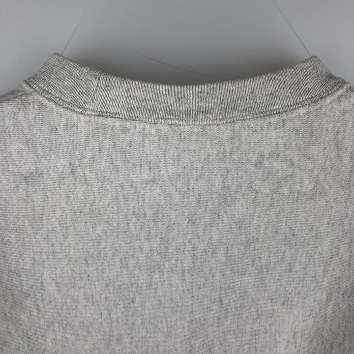 Champion Reverse Weave Reverse Weave Blank Sweatshirt, Men's Size Medium cotton white type Vintage Second Hand