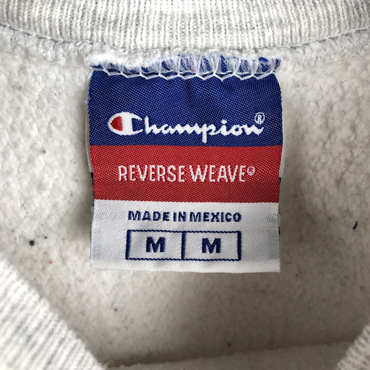 2000'S Champion Reverse Weave College Sweatshirt, Men's Size Medium unclear gray type Vintage Second Hand