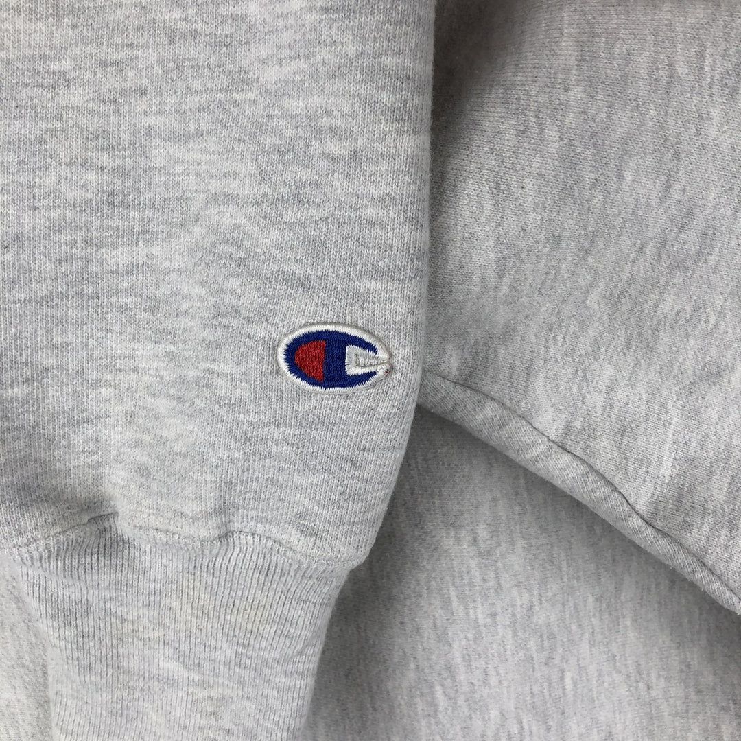 2000'S Champion Reverse Weave College Sweatshirt, Men's Size Medium unclear gray type Vintage Second Hand