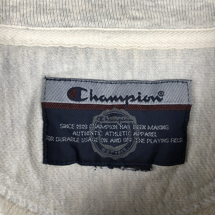 Champion Reverse Weave Notre Dame University Sweatshirt, Men's Size Large unclear gray type Vintage Second Hand